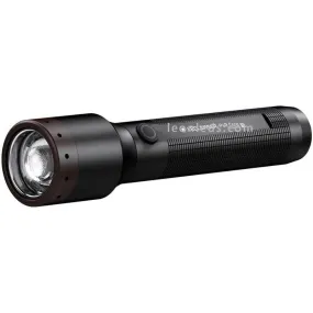 Lampe de poche LED rechargeable P6R avec objectif zoom LED | LeonLeds.com